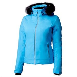 Descente Blue Charlotte Insulated Ski Jacket Size 4 US
